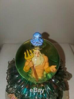 Petite Sirène Roi Triton Snow Globe De Disney