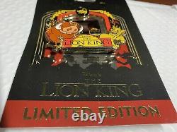 Pièce De Film Disney Pin The Lion King Simba & Scar Film Rare Le 2000 Podm