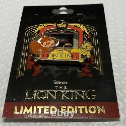 Piece Of Disney Movies Pin The Lion King Simba & Scar Film Rare Le 2000 Podm