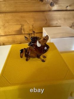 Plaque en cristal Pumbaa de Swarovski Disney Le Roi Lion 1049784