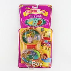 Polly Pocket 1996 Disney Roi Lion Playcase Neufs & Scelles