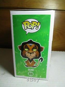 Pop Disney # 89 Mib 4 Figurine En Vinyle Avec Cicatrice Le Roi Lion Funko