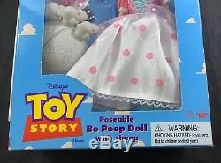 Poupée Bo Peep Poseable Avec Moutons De Disney Histoire # 62892 Nos Nouveau Original