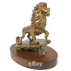 Prix ​​disney Cast Member Service Award 20 Ans De Figurine Simba Lion King Bronze