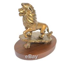 Prix ​​disney Cast Member Service Award 20 Ans De Figurine Simba Lion King En Bronze