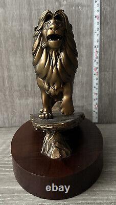 Prix du service de 20 ans de Simba, Roi Lion, Statue en bronze Disney, Membre de la distribution (MM)