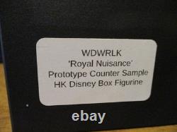 Prototype Compteur Échantillon Disney Harmony Kingdom Nuisance Royale Roi Lion Oiseau