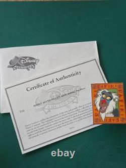 Prototype Disney très rare de vente aux enchères Rafiki Le Roi Lion Pin DA07553 ARGENT 2003