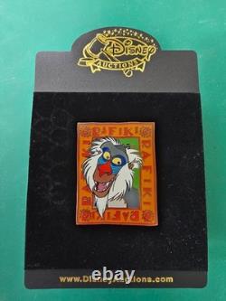 Prototype Disney très rare de vente aux enchères Rafiki Le Roi Lion Pin DA07553 ARGENT 2003