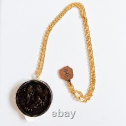 Q-pot Disney Le Roi Lion Scar pendentif collier cookie cacao Nouveau Japon
