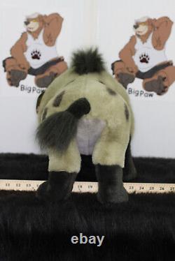 RARE 1994 Douglas Cuddle Toys Shenzi Peluche Disney Le Roi Lion TLK Hyène avec Étiquette