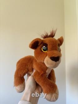 RARE 1998 Mattel Purring Kovu Peluche Le Roi Lion II L'Héritage de Simba Son Fonctionnel