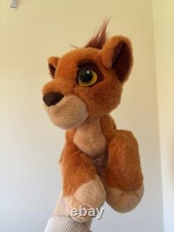 RARE 1998 Mattel Purring Kovu Peluche Le Roi Lion II L'Héritage de Simba Son Fonctionnel