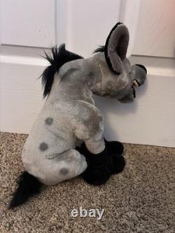 RARE 2011 Ensemble de peluches hyènes Banzaï, Shenzi et Ed authentiques Disney Store Le Roi Lion