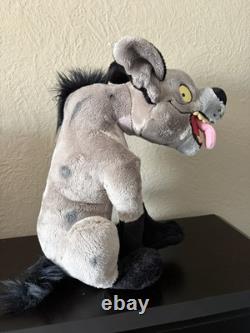 RARE 2011 Ensemble de peluches hyènes Banzai, Shenzi et Ed authentiques Disney Store Le Roi Lion