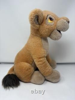 RARE HTF Kovu et Kiara peluche assise de 16 pouces Disney Le Roi Lion II : La Garde de Simba