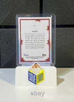 Rafiki Topps Chrome Disney 2024 Le Roi Lion 30ème Anniversaire Parallèle /25