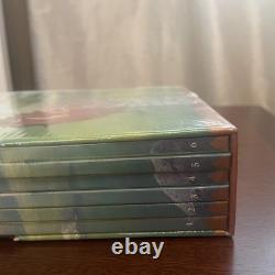 Rare 1994 Les Nouvelles Aventures du Roi Lion de Disney Coffret de 6 Livres Scellé Grolier