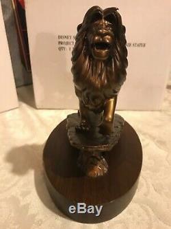 Rare! Disney Cast Service Award Bronze Membre 20 Ans Simba Le Roi Lion Figurine