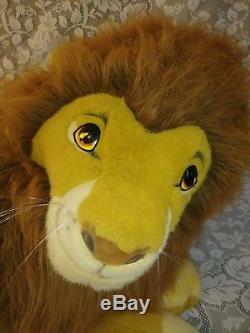 Rare Disney Le Roi Lion En Peluche Simba Adulte Peluche Douglas Co. Promo