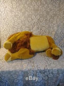 Rare Disney Le Roi Lion En Peluche Simba Adulte Peluche Douglas Co. Promo