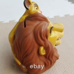 Rare Disney Le Roi Lion Figurine Piggy Banque Vintage Mufasa Simba Original 16
