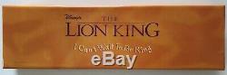 Rare Disney Le Roi Lion I Can Not Wait To Be King Pin Set Collection Nib Le