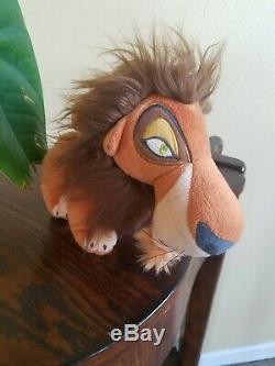 Rare Disney Le Roi Lion Japon Sega Scar Collector Peluche