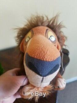 Rare Disney Le Roi Lion Japon Sega Scar Collector Peluche