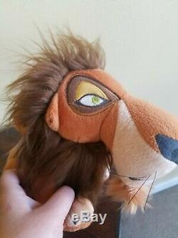 Rare Disney Le Roi Lion Japon Sega Scar Collector Peluche