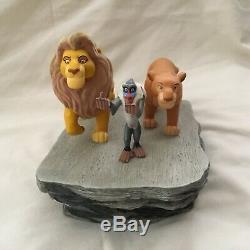 Rare Disney Le Roi Lion Le 1000 Simba Pride Rock Cercle De La Vie Figurines