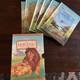 Rare Disney Le Roi Lion - Six Nouvelles Aventures 1994 Ensemble Complet De Livres Reli&eacute;s