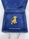 Rare Disney Swarovski Le Roi Lion Simba Broche Nouvelle