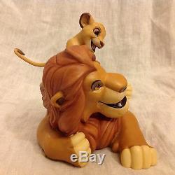 Rare Disney Wdcc Le Roi Lion Forever Pals Figurine-mib Avec Coa