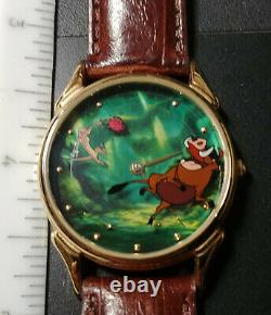 Rare Fossil Ds-150 Disney Lion King Mickey Mouse Caractère Watch Lot