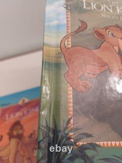 Rare Vintage 1994 Grolier Disney Le Roi Lion Six Nouvelles Aventures Coffret de Livres