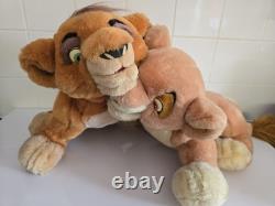 Rare peluche douce parlante Nala et Kovu du Roi Lion 2 par Thinkway