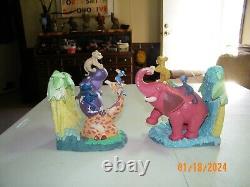 Rares figurines de serre-livres Disney Le Roi Lion Hakuna Matata Simba