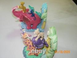 Rares figurines de serre-livres Disney Le Roi Lion Hakuna Matata Simba