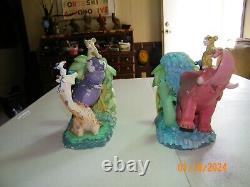 Rares figurines de serre-livres Disney Le Roi Lion Hakuna Matata Simba