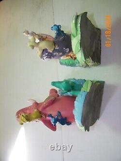 Rares figurines de serre-livres Disney Le Roi Lion Hakuna Matata Simba