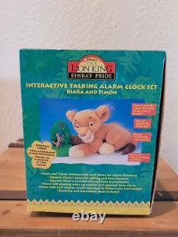 Réveil interactif parlant Disney Le Roi Lion La Garde de Simba, ensemble, EUC