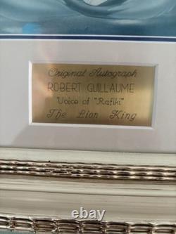 Robert Guillaume – Rafiki dans Le Roi Lion – Autographe original, authentifié par WDW Co.
