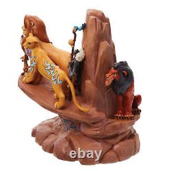 Roi lion sculpté dans la pierre figurine Jim Shore Traditions par Enesco