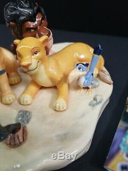 Royal Doulton Disney Le Roi Lion Circle Of Life Figurine En Porcelaine Le