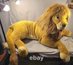 SIMBA ADULTE 60 PELUCHE Disney Le Roi Lion TLK Vintage 1994 Douglas Cuddle Rare