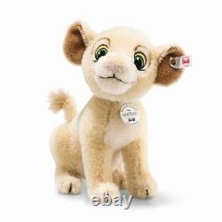 STEIFF Lion King NALA Disney Édition Limitée EAN 355370 Mohair 24cm + Boîte Neuf