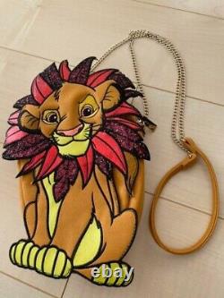 Sac Dnielle Nicole Le Roi Lion Sac à épaule Simba Disney Rare UTILISÉ du Japon