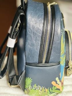 Sac Loungefly Disney Le Roi Lion 30e anniversaire Simba, Timon et Pumbaa GITD