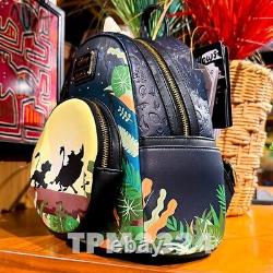 Sac à dos Loungefly lumineux dans le noir pour le 30e anniversaire du Roi Lion dans les parcs Disney 2024